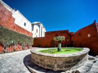 Brunnen im Kloster Santa Catalina, Arequipa