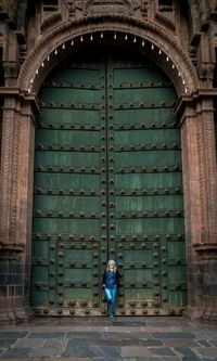 Portal der Kathedrale in Cusco