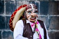 Karnevalsfigur aus Cusco