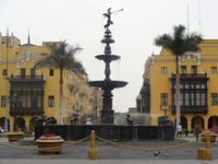 Plaza Mayor in Lima