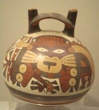 Antike Keramik der Nazca-Kultur